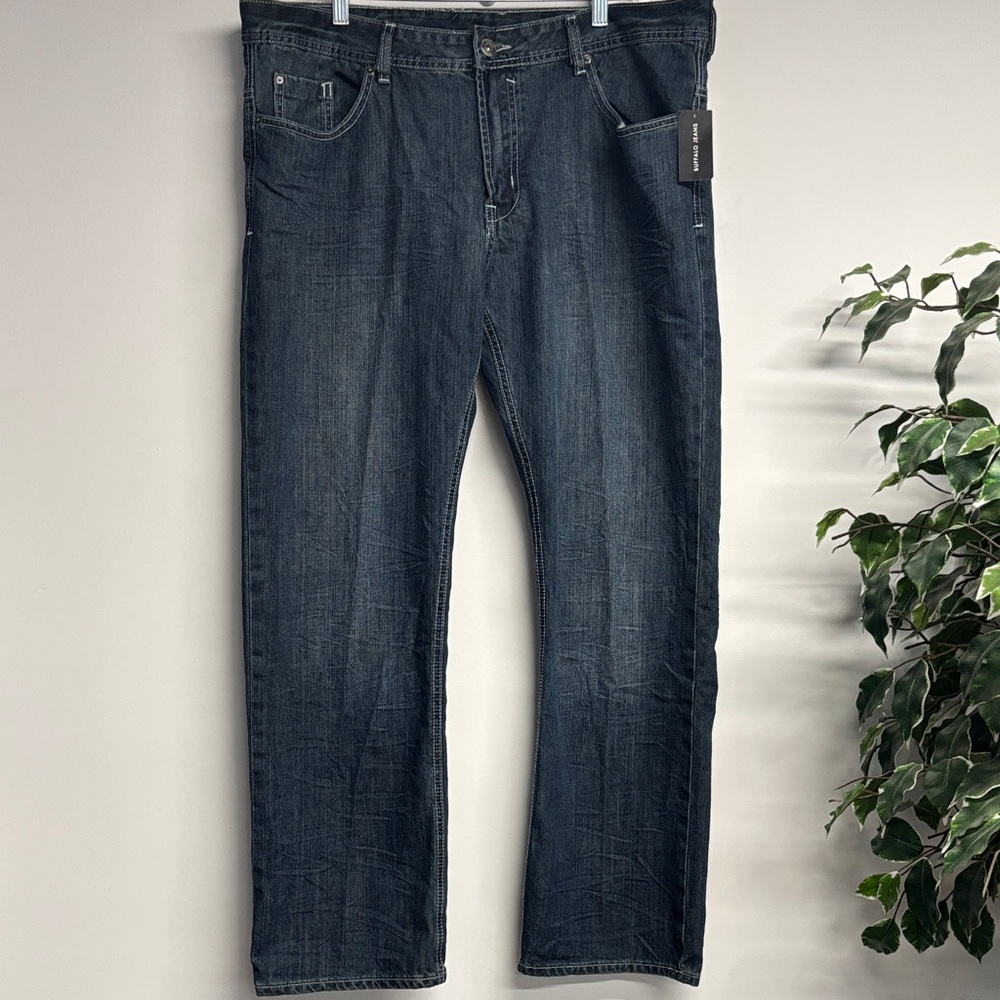 Classic Indigo Relaxed Fit Men's Jeans
